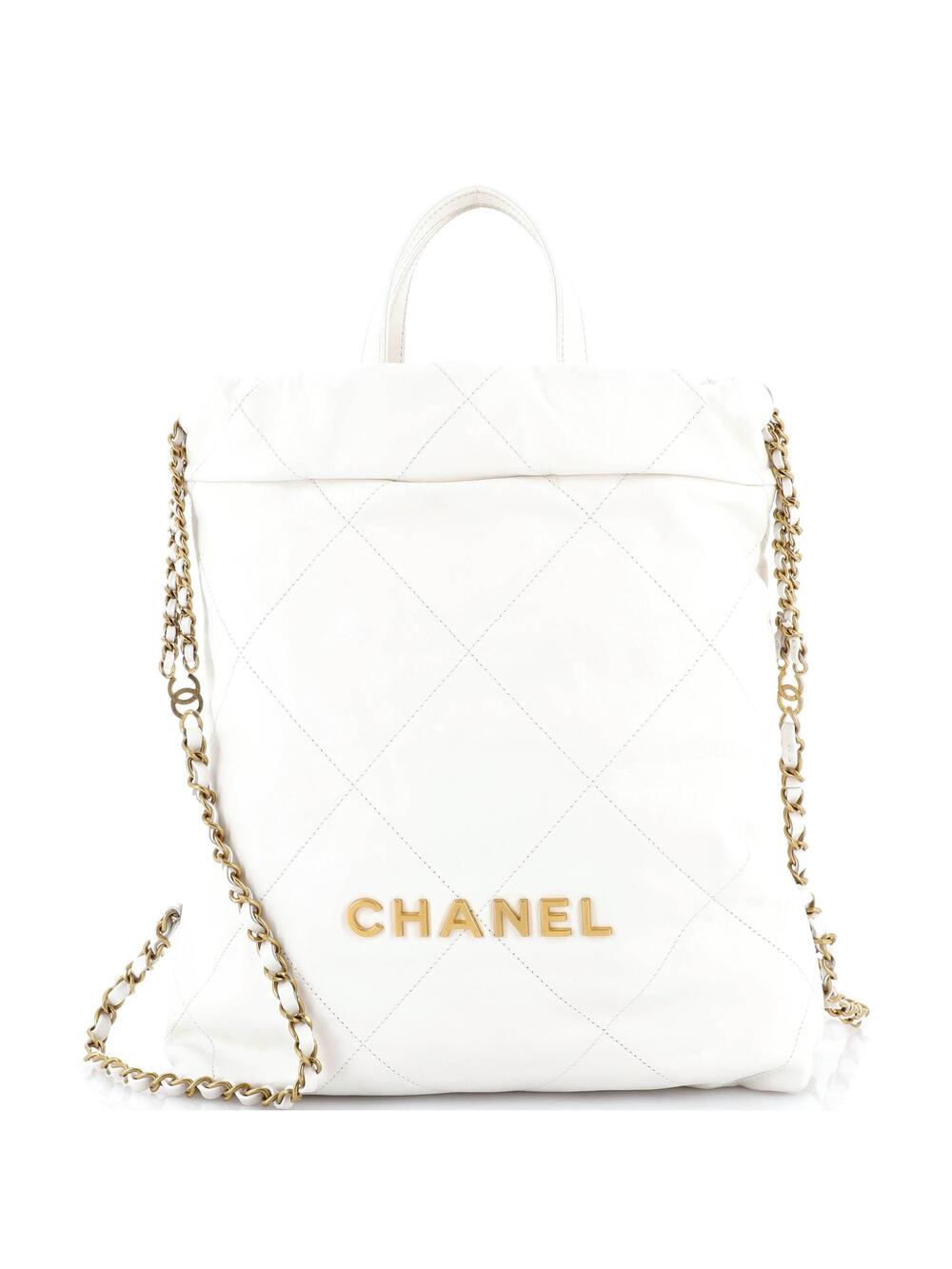 Chanel 22 Chain Backpack Quilted #248425C49B